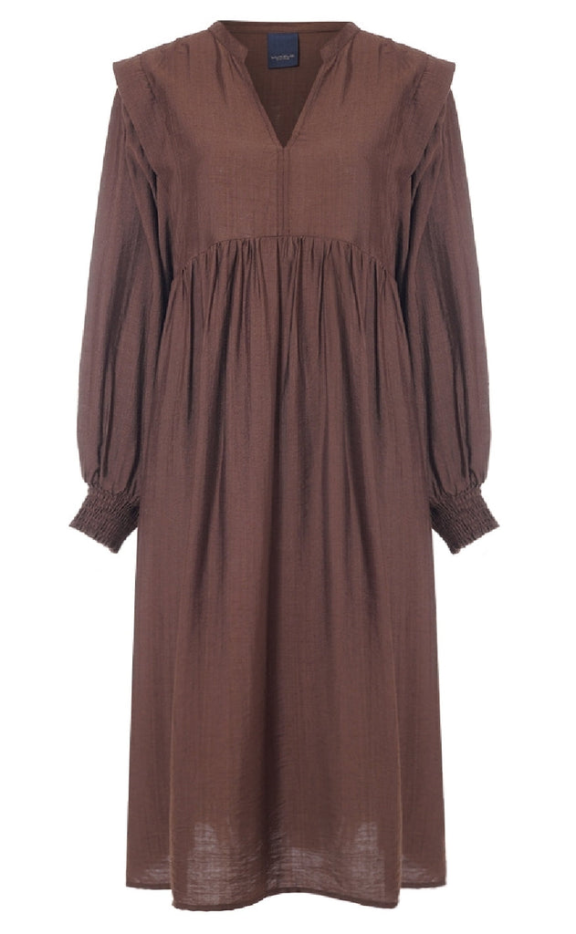 Luxzuz Kjole - Jerica - Suitcase Brown