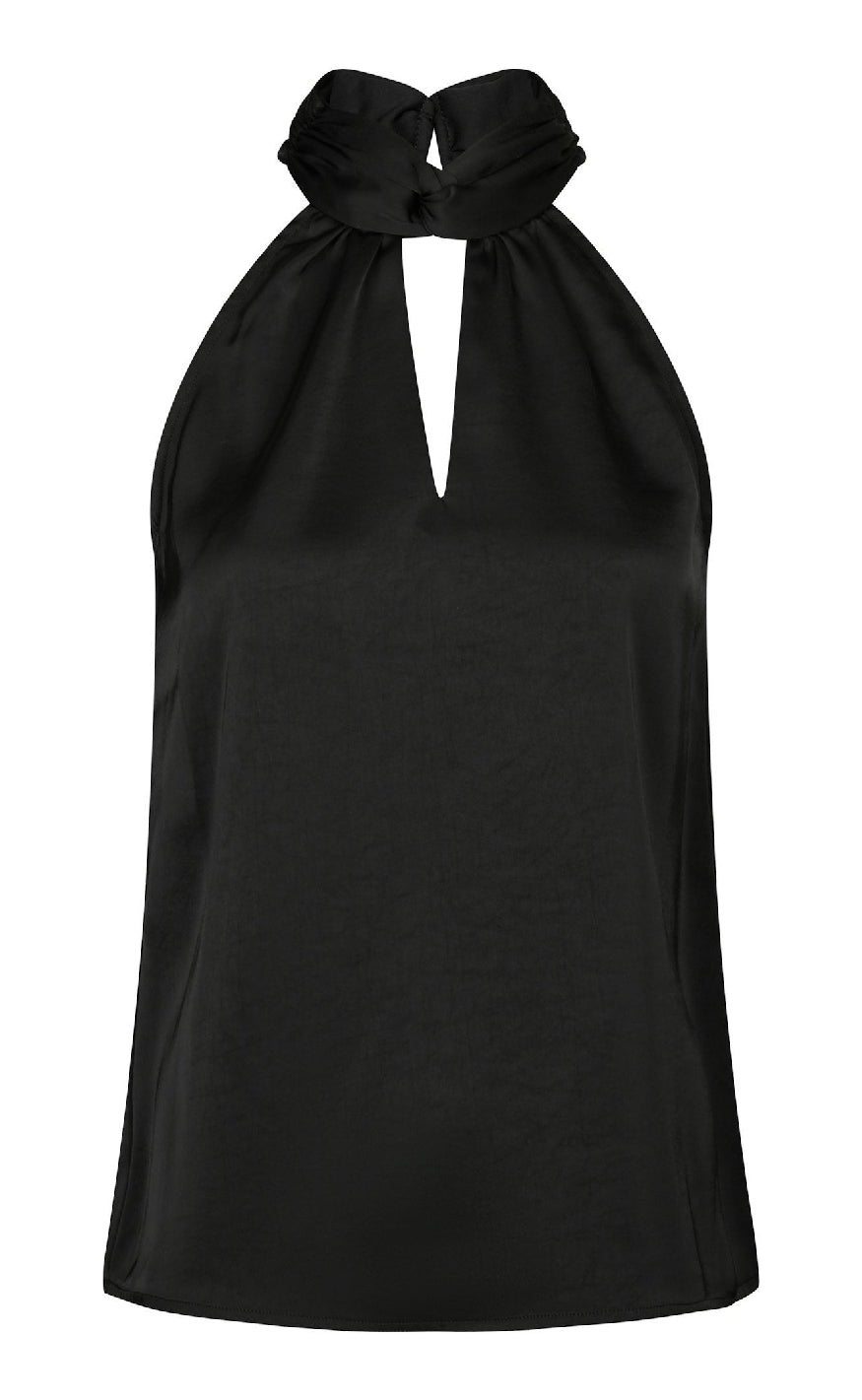Neo Noir Topp - Svala Heavy Sateen - Black