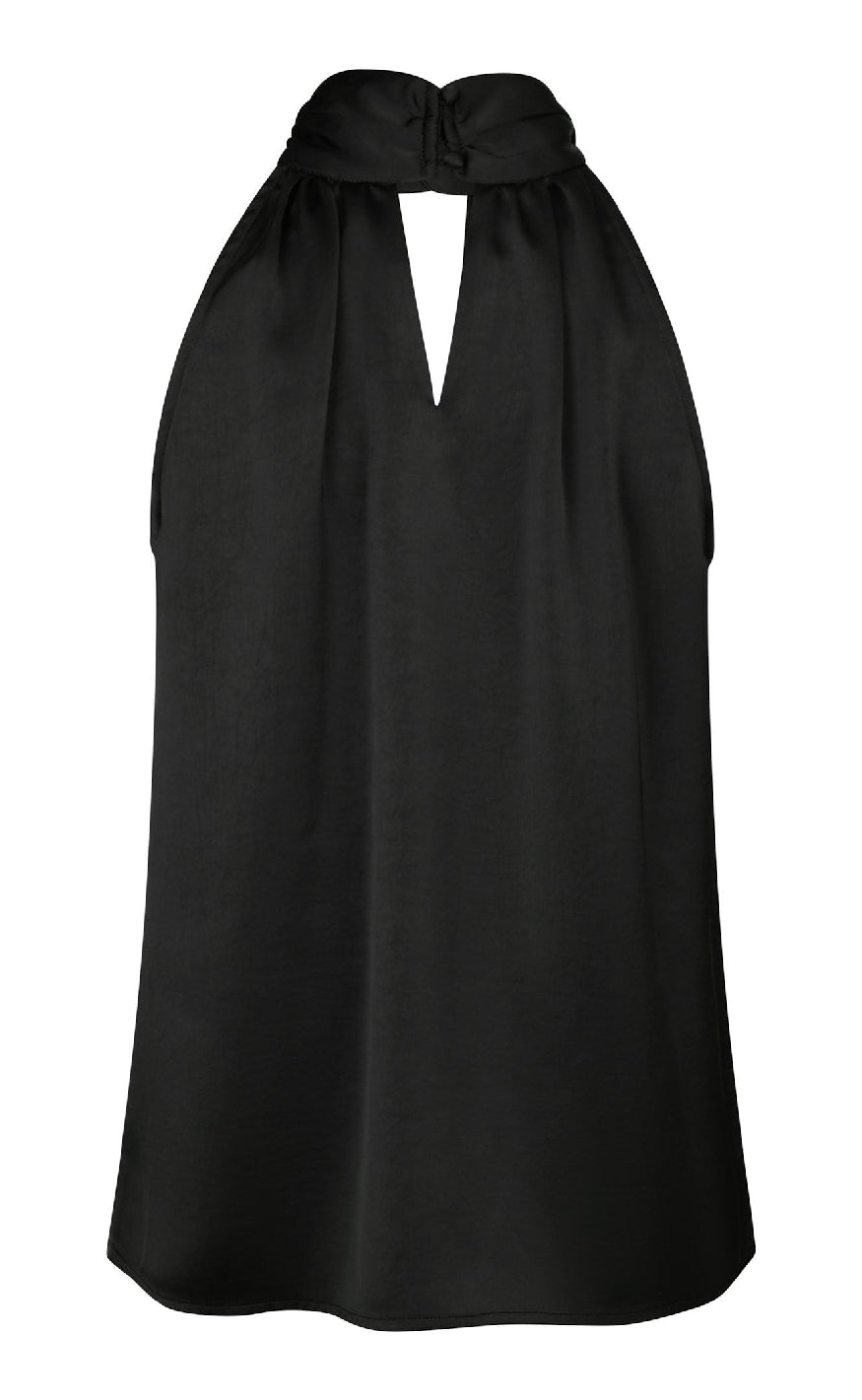 Neo Noir Topp - Svala Heavy Sateen - Black