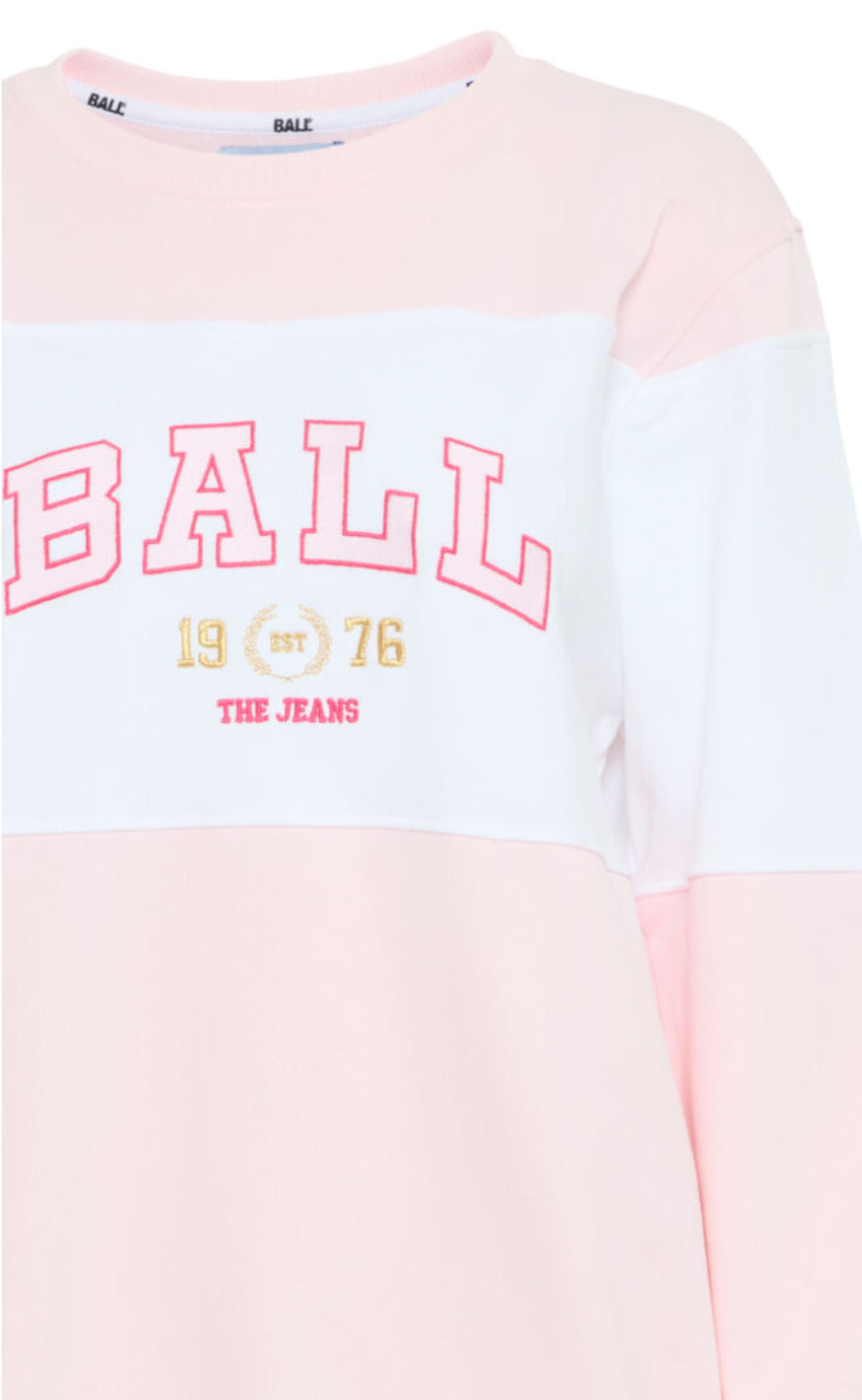 BALL Original Sweatshirt - J. Montana - Milkshake