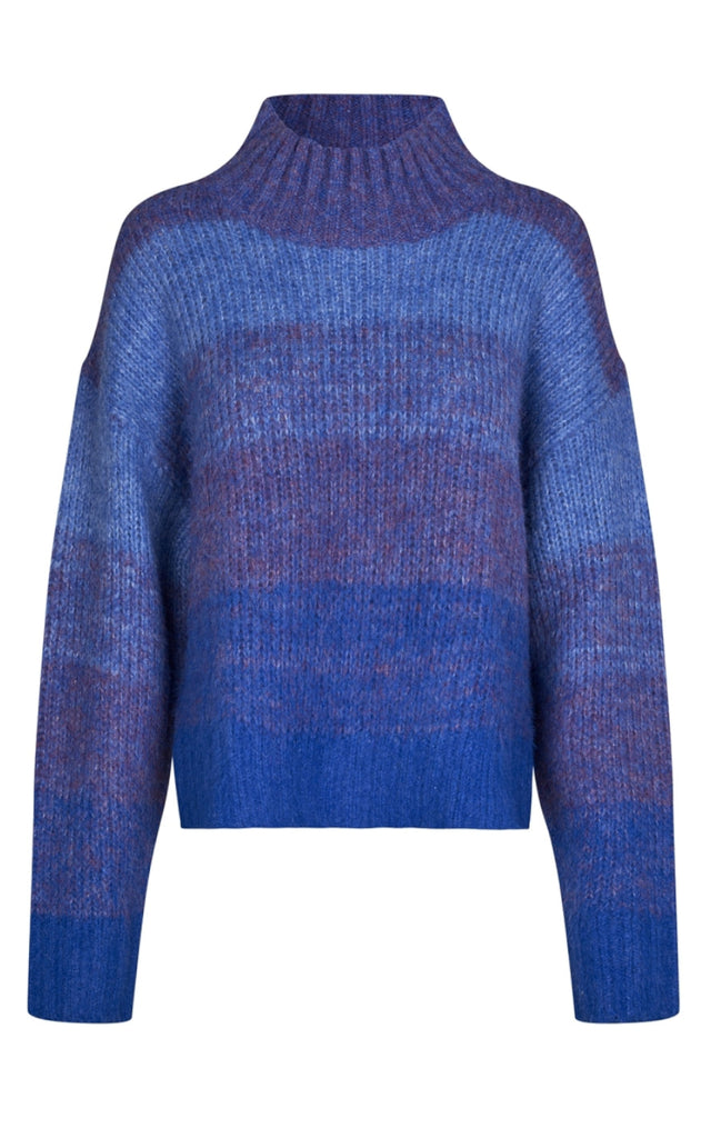 Lollys Laundry Sweater - Mille - Blue