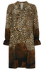 Marta Du Chateau Kjole - Sylvie Dress - Tabacco2575M9