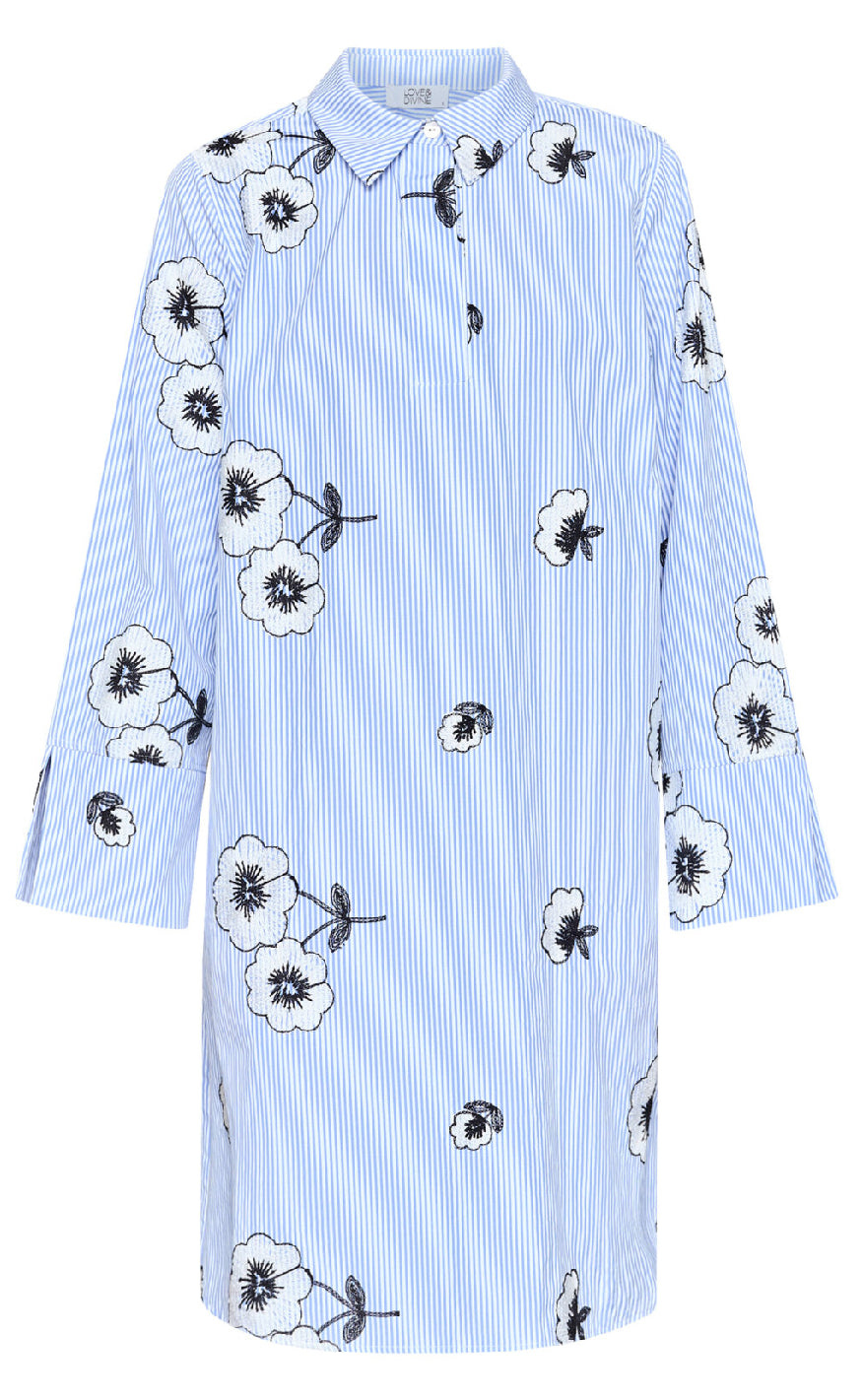 Love & Divine Tunika - Love1476 - Blue Flower