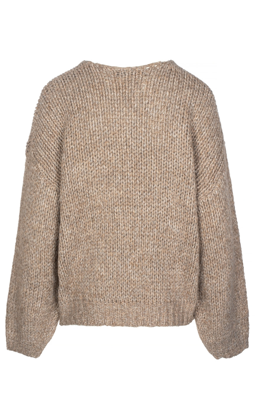 Luxzuz Genser - Lotti - Light Taupe