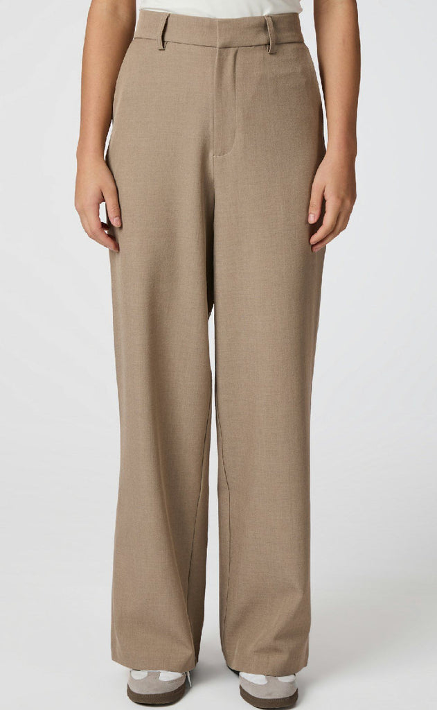 Neo Noir Bukser - Emmett Structure - Dark Taupe