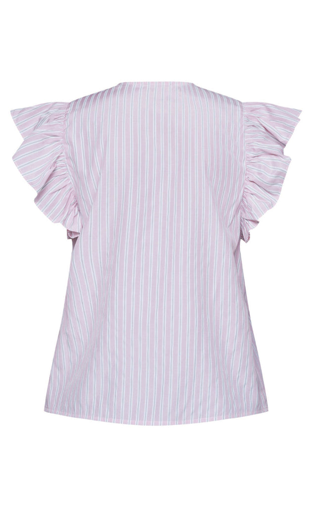 Love & Divine Topp - Love1382 - Baby Pink/Stripe