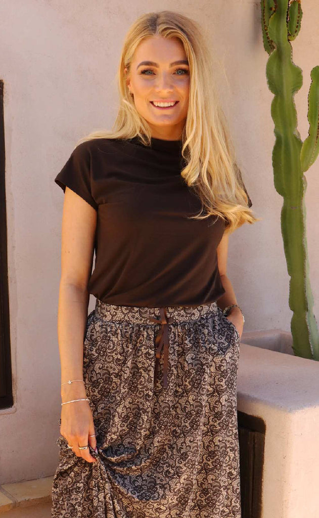 Liberte Topp - Alma - Mocca