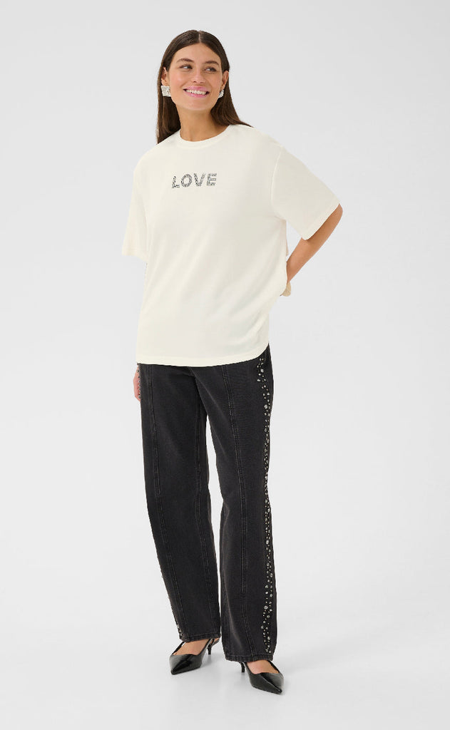 Culture T-shirt - Love - Spring Gardenia