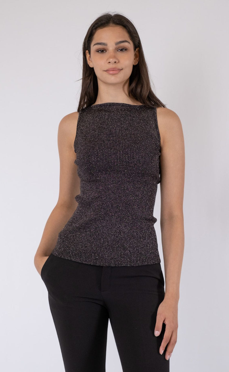 Neo Noir Topp - Talia - Black