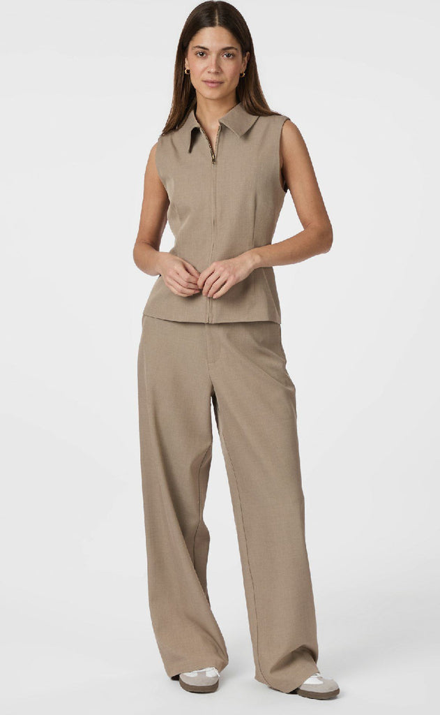 Neo Noir Bukser - Emmett Structure - Dark Taupe