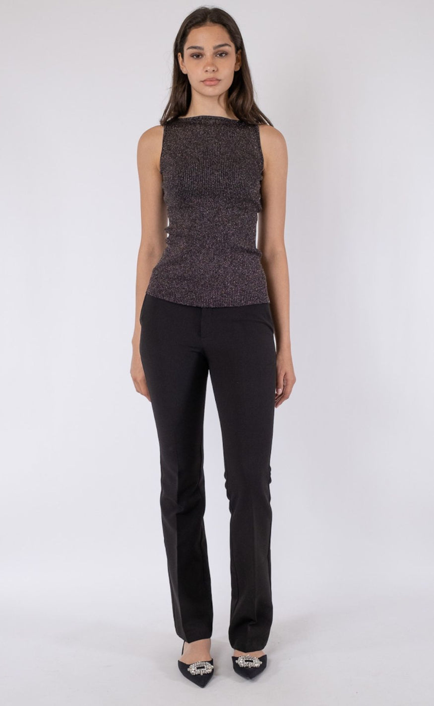 Neo Noir Topp - Talia - Black