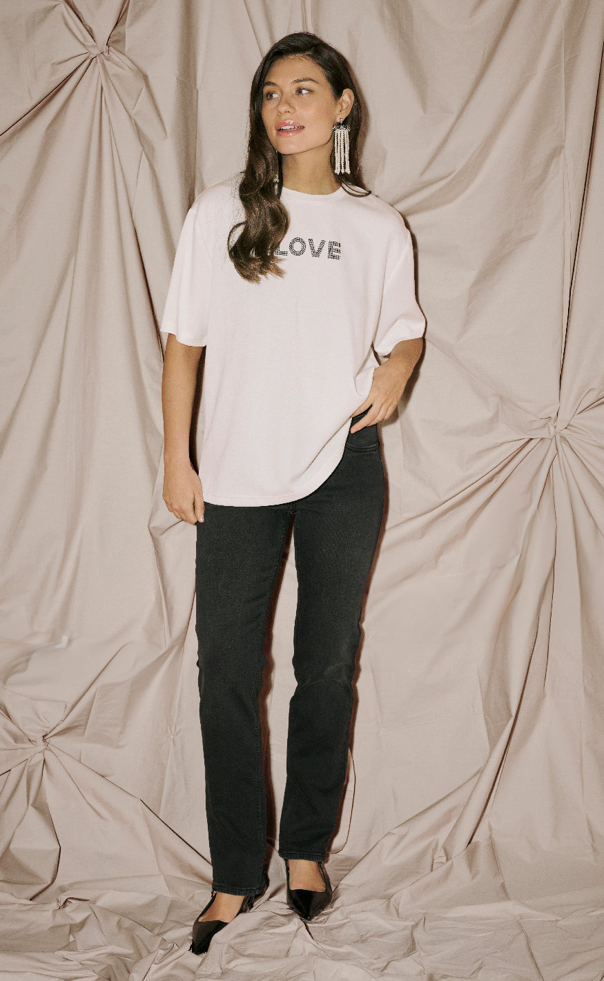 Culture T-shirt - Love - Spring Gardenia