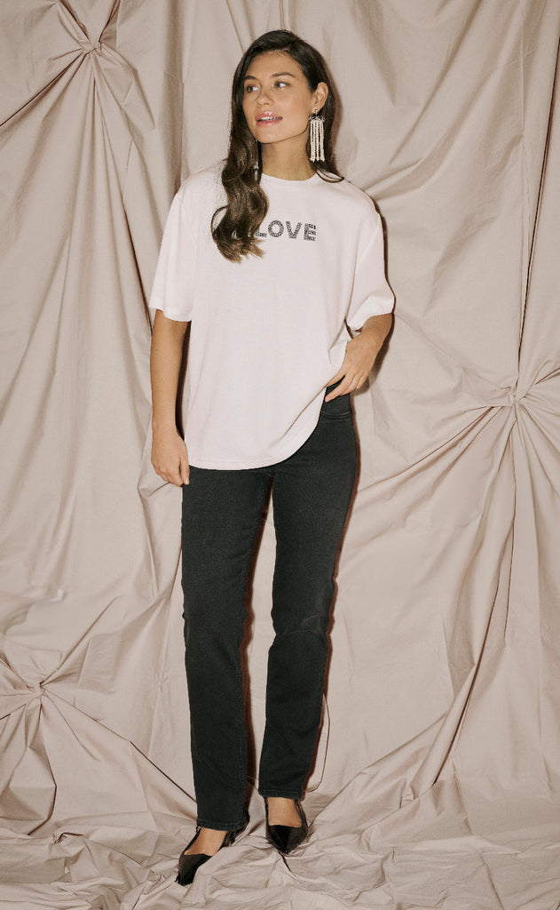 Culture T-shirt - Love - Spring Gardenia