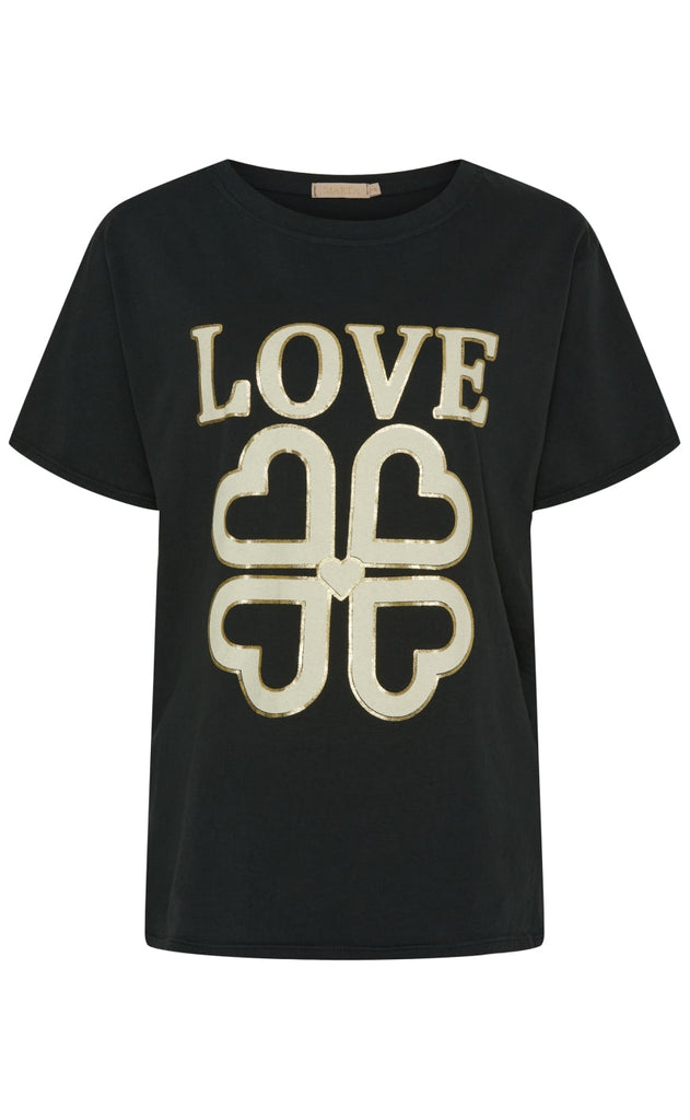 Marta Du Chateau T-shirt - Inge - Black Love