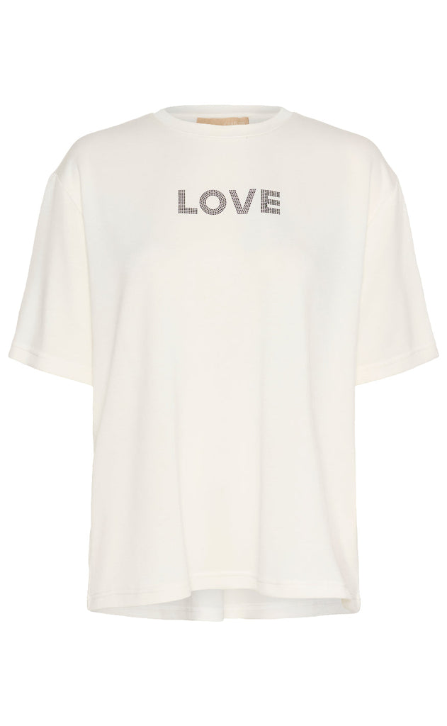 Culture T-shirt - Love - Spring Gardenia