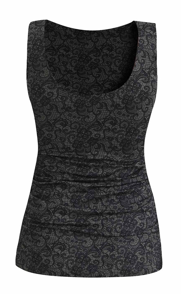 Liberte Topp - Alma Turn - Black Lace