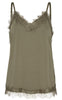 Freequent Topp - Bicco - Deep Lichen Green