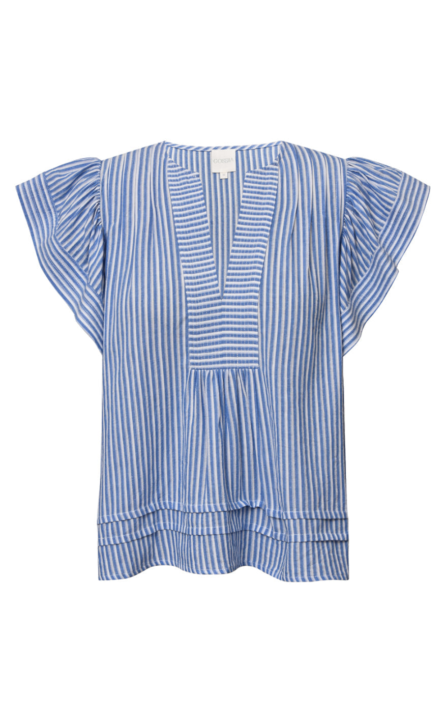 Gossia Bluse - Minka - Blue Stripes