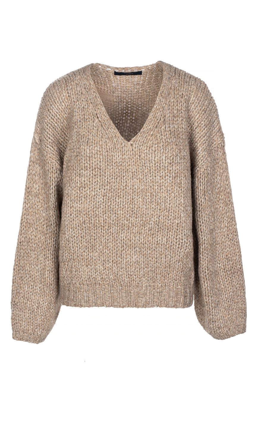 Luxzuz Genser - Lotti - Light Taupe