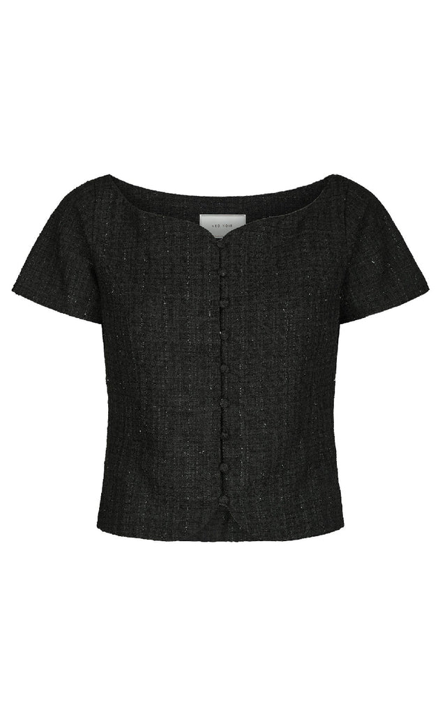 Neo Noir Topp - Tango Boucle - Black