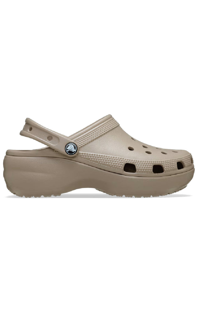 Crocs Træsko - Classic Platform - Taupe