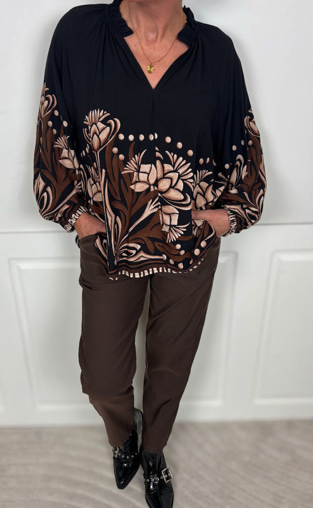 Marta Du Chateau Bluse - Octavia - BlackNG313BA