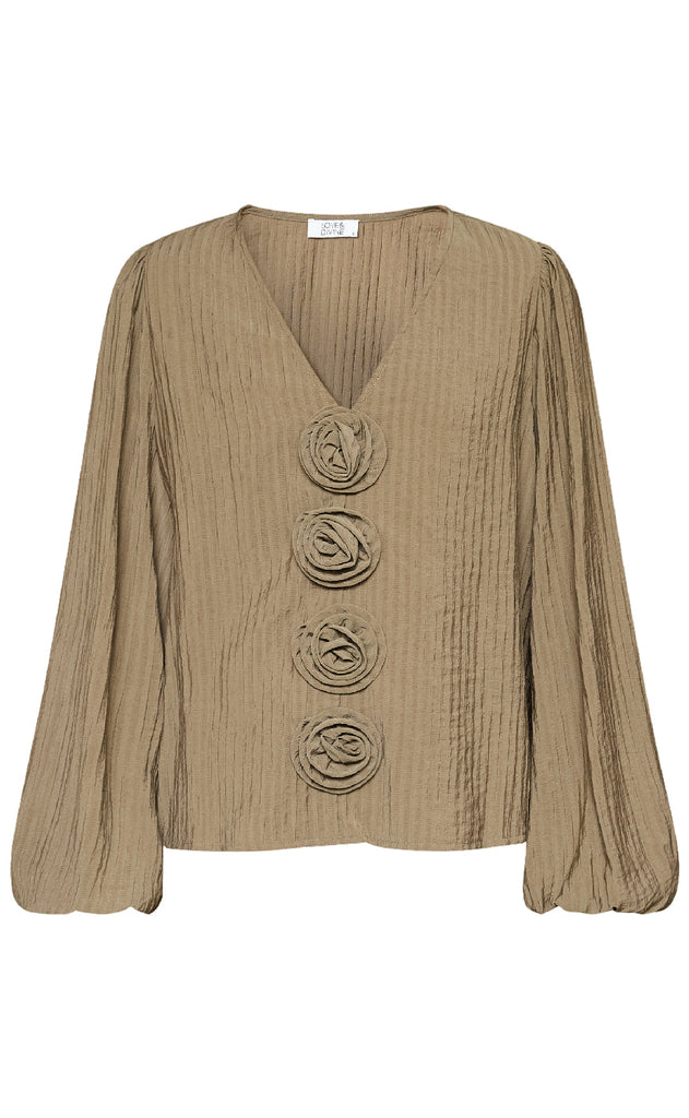 Love & Divine Bluse - Love1464 - Teak