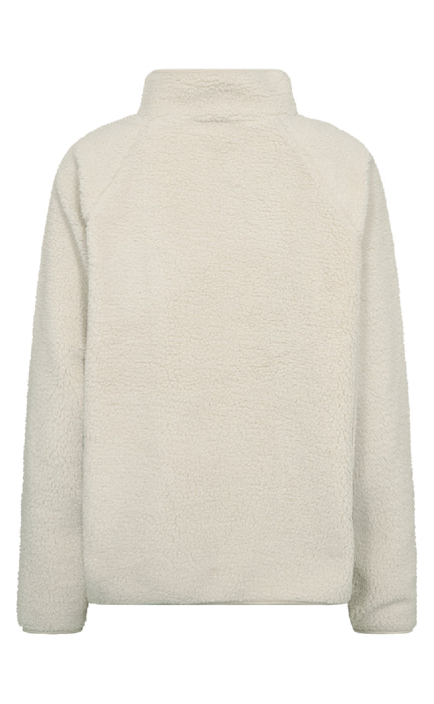 Freequent Pullover - Teddy Zip - Moonbeam