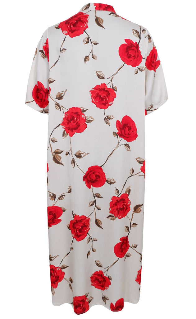 Black Colour Kjole - Tilly Rose - Red