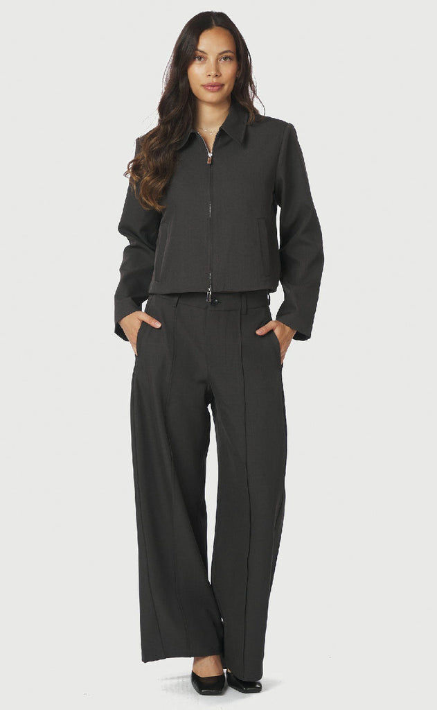 Neo Noir Bukser - Tilian Structure - Dark Grey