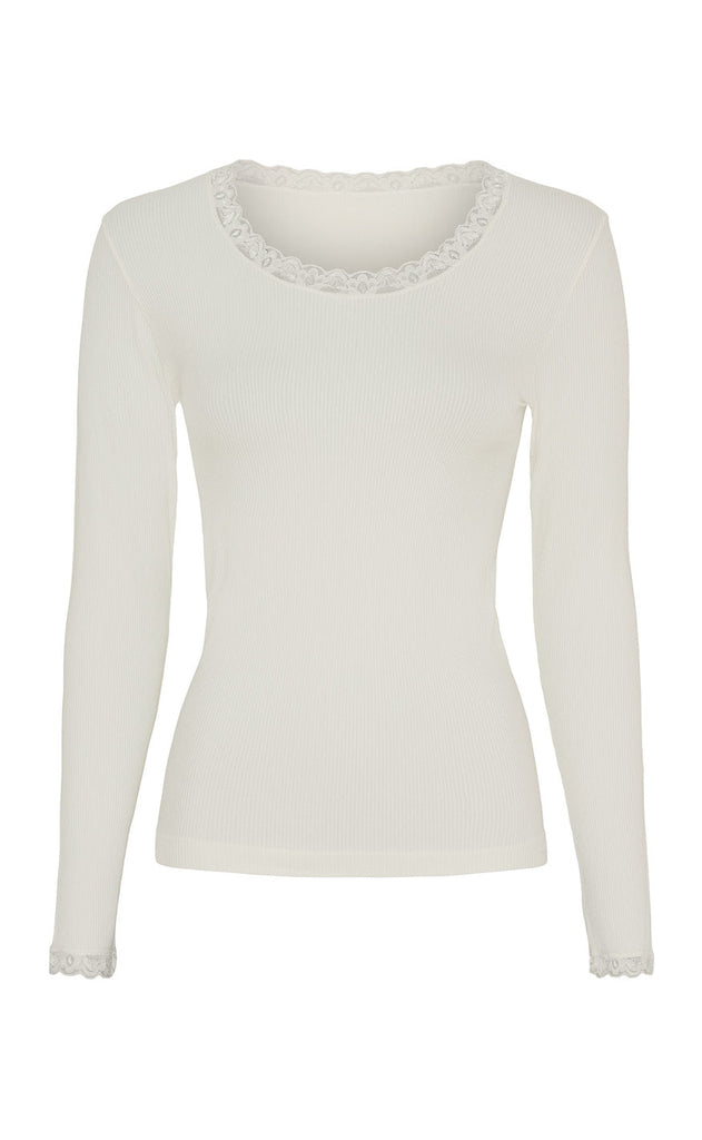 Tim & Simonsen Bluse - Frida Rib - Ivory