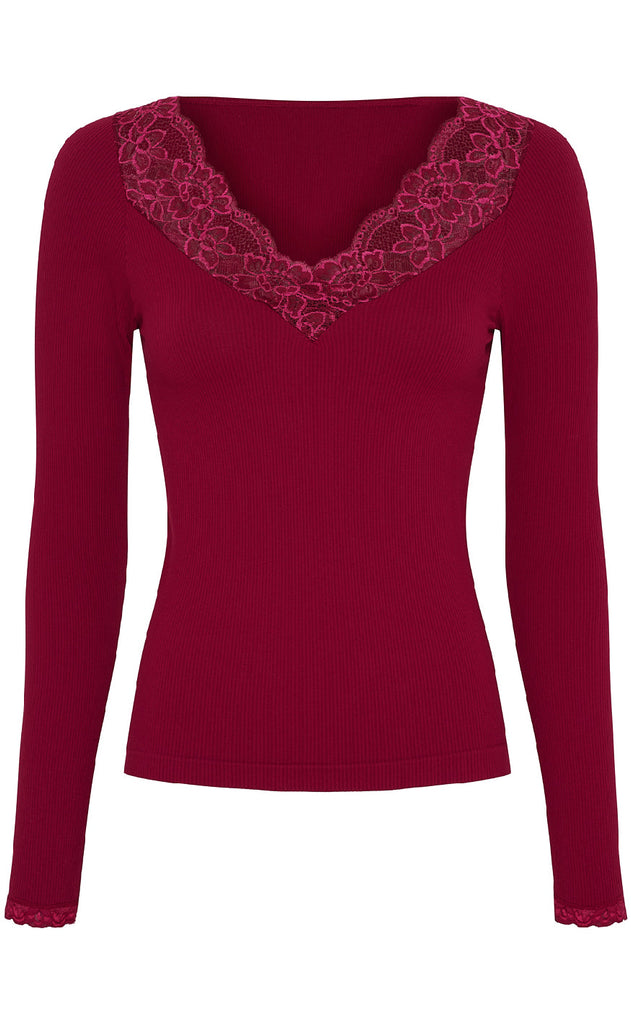 Tim & Simonsen Bluse - Belen Costina - Bordo