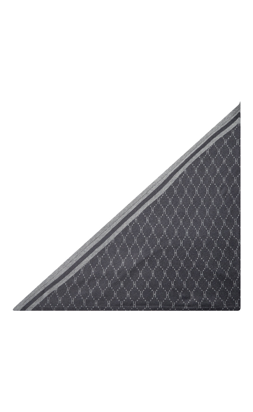 Hype The Detail Skjerf - 83 - Dark Grey Melange