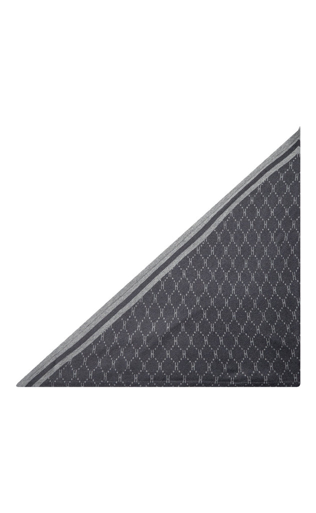 Hype The Detail Skjerf - 83 - Dark Grey Melange