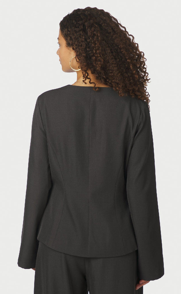 Neo Noir Bluse - Toots Structure - Dark Grey