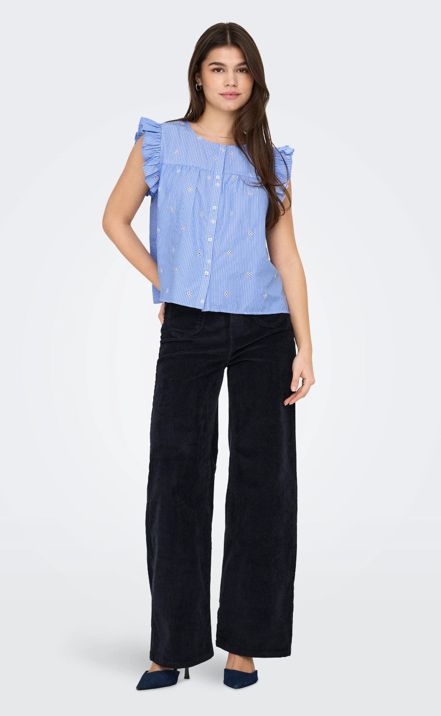 ONLY Topp - Amanda - Coronet Blue