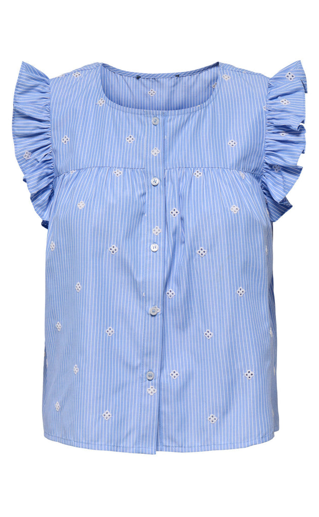 ONLY Topp - Amanda - Coronet Blue