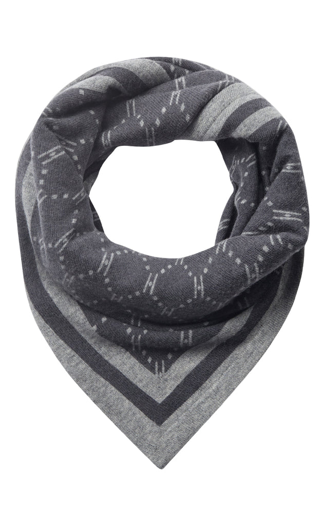 Hype The Detail Skjerf - 83 - Dark Grey Melange