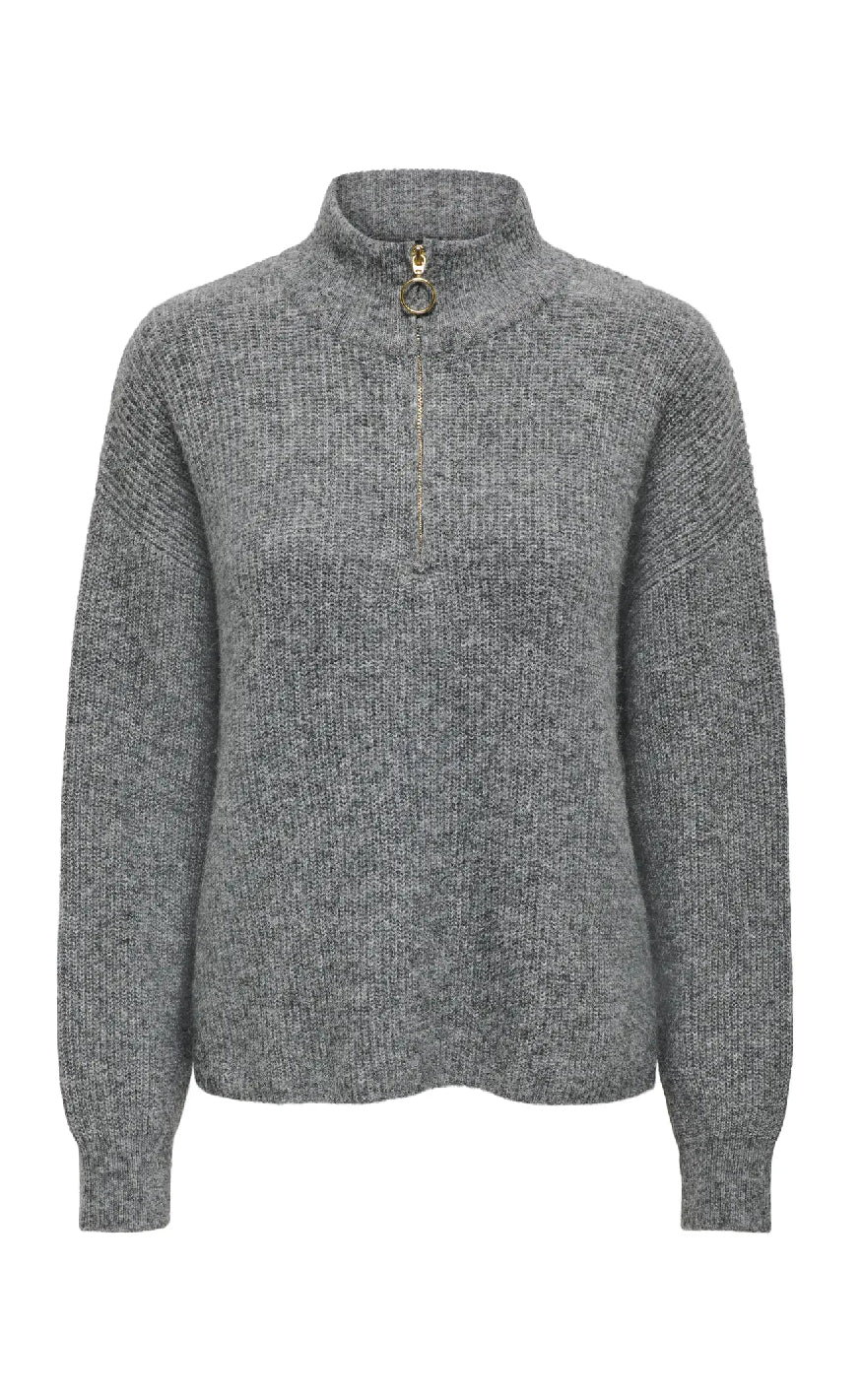ONLY Cardigan - Tokyo - Dark Grey Melange