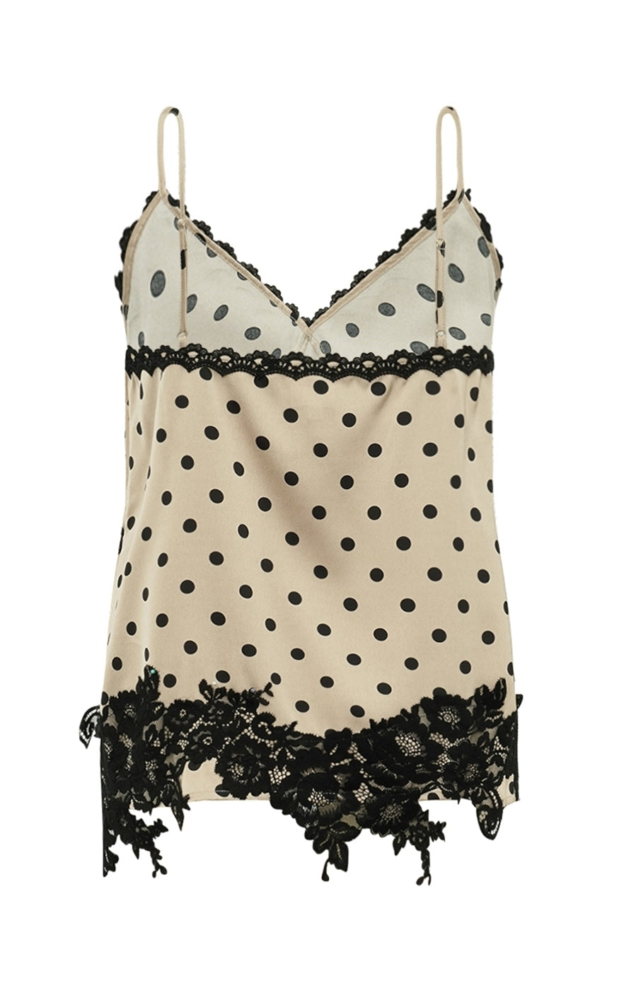 Gossia Topp - Dagny Jo - Latte Black Dots