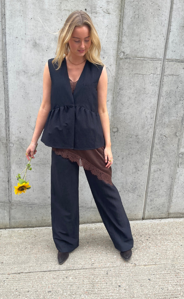 Love & Divine Topp - Love1478 - Black