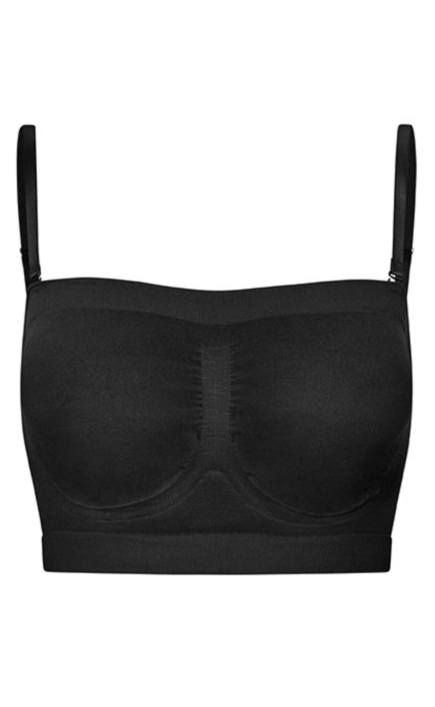 Lykkeland Ateliér Topp - Bandeau - Black