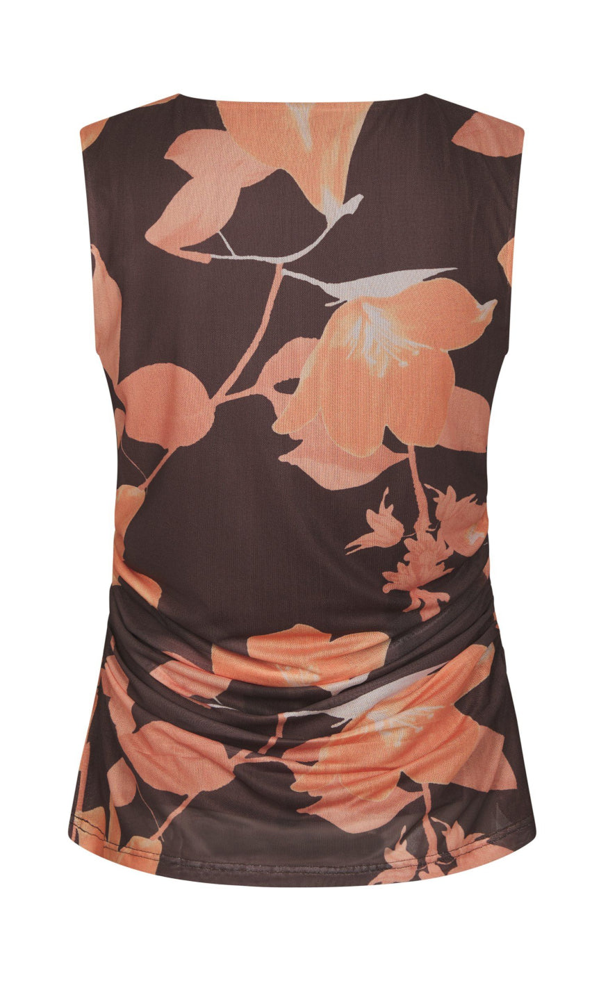 Neo Noir Topp - Liblana Flower - Brown