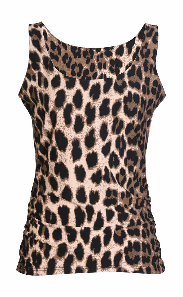 Liberte Topp - Alma Turn - Big Lux Leo/Fossil
