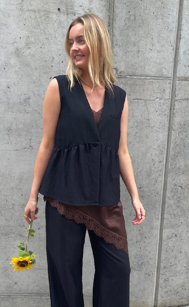 Love & Divine Topp - Love1478 - Black