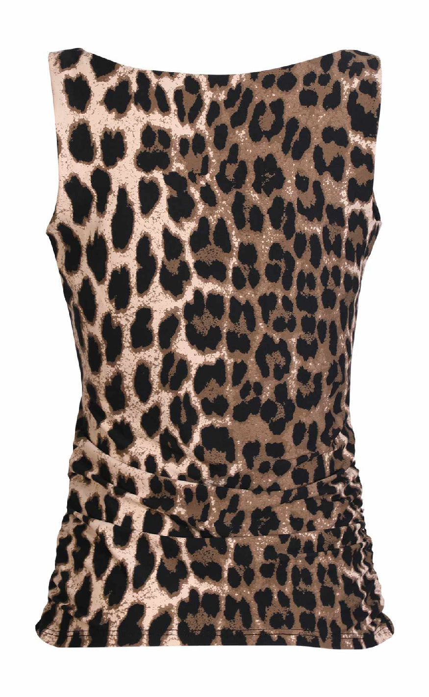 Liberte Topp - Alma Turn - Big Lux Leo/Fossil