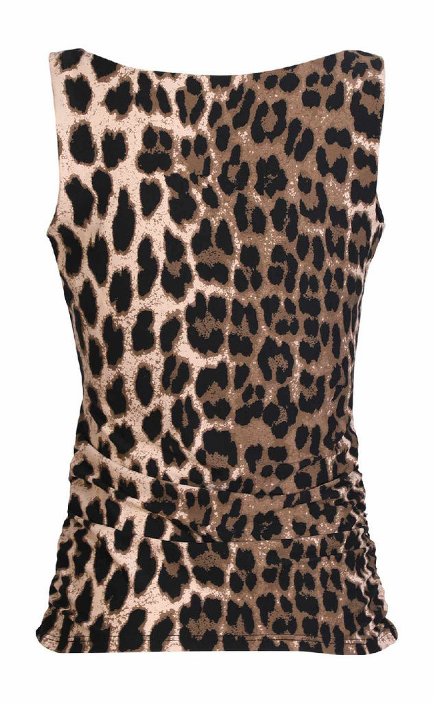 Liberte Topp - Alma Turn - Big Lux Leo/Fossil