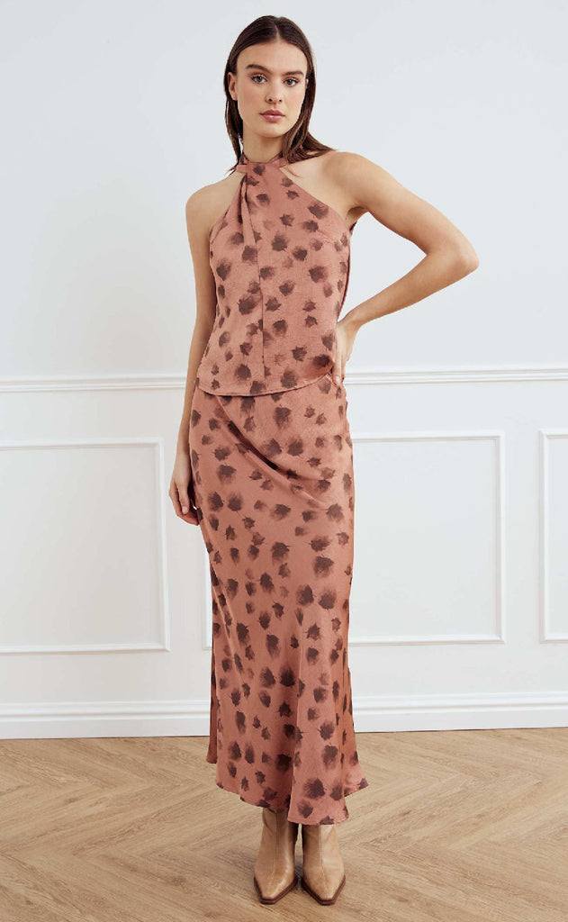 Noella Topp - Lucinda - Cosette Rust Print