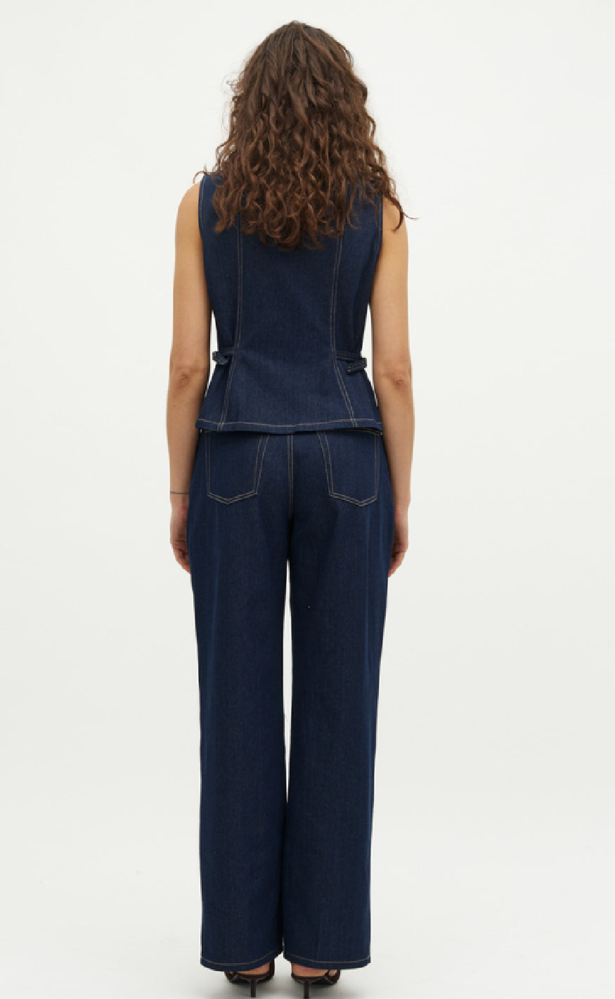 Global Funk Topp - Falucca-G - Dark Unwashed Denim