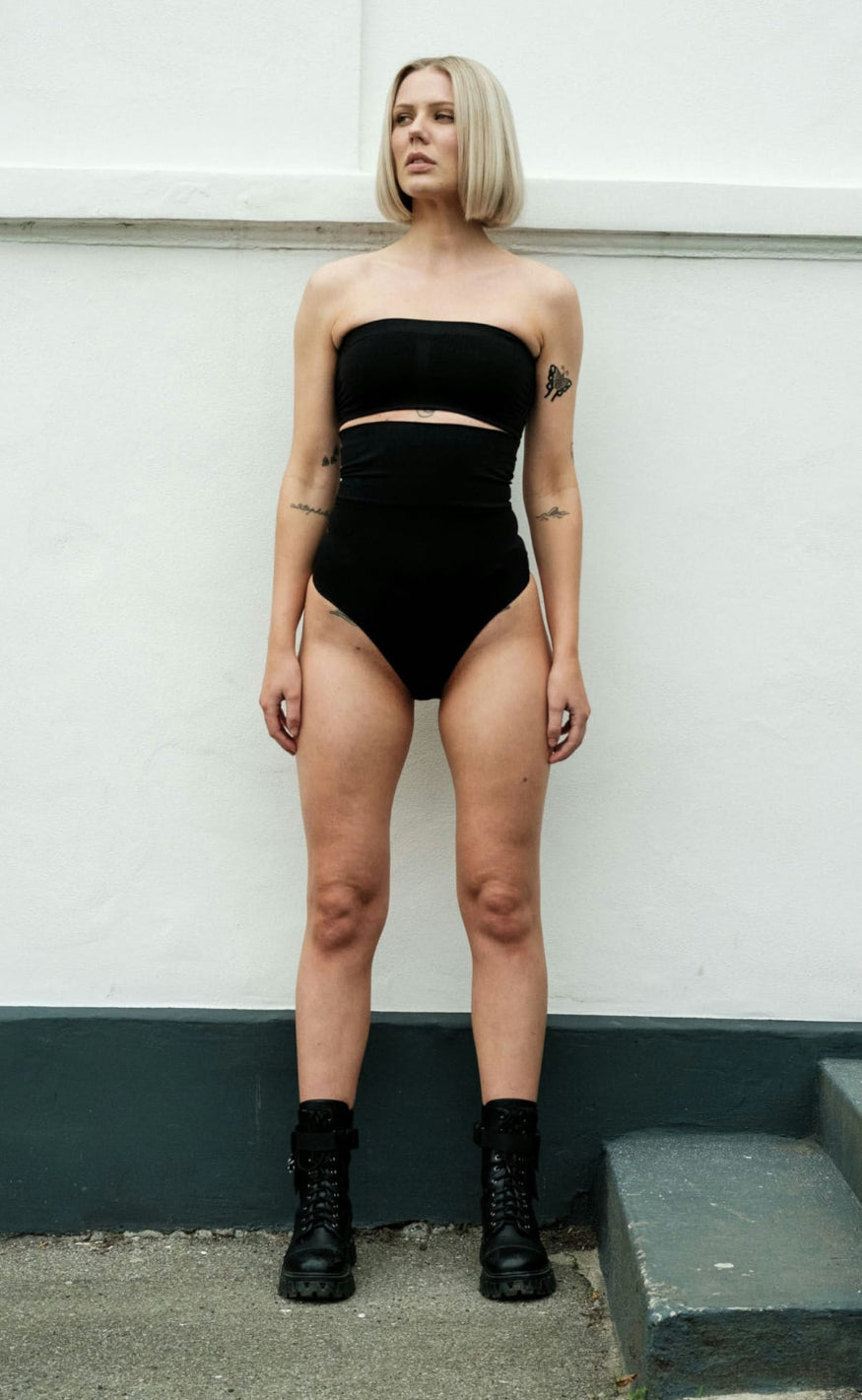 Lykkeland Ateliér Topp - Bandeau - Black